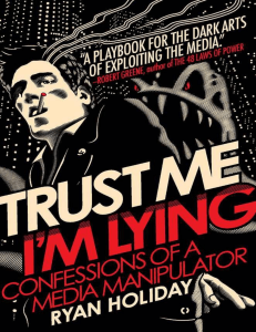 Trust Me, I'm Lying: Media Manipulation Tactics