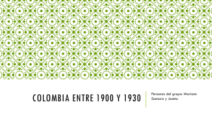 Colombia 1900-1930: Hegemonía Conservadora y Reformas