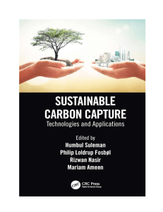 Sustainable Carbon Capture Technologies & Applications