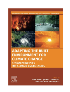 Adapting Built Environment for Climate Change