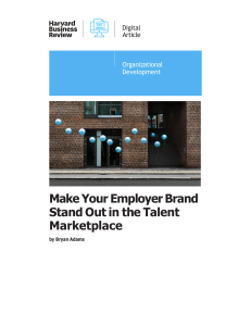 Employer Branding: Stand Out in Talent Market