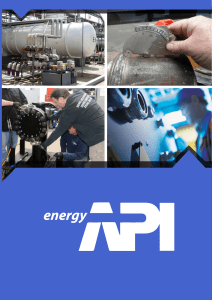 Formation API et ASME : Inspection et Maintenance