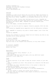 ImageUSB Software Documentation