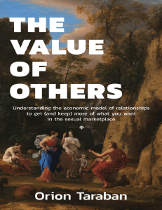 The Value of Others: Economic Model of Relationships