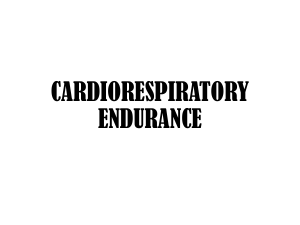 Cardiorespiratory Endurance: Benefits, Activities, and Measurement