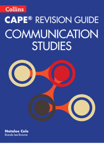 CAPE Communication Studies Revision Guide