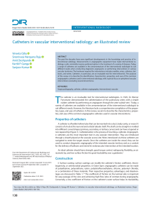 Catheters in Vascular Interventional Radiology: An Illustrated Review