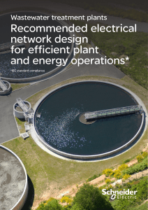 WWTP Electrical Network Design Recommendations