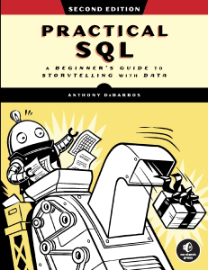 Practical SQL: Beginner's Guide to Data Storytelling