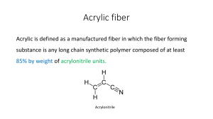 Acrylic Fiber Definition: Composition & Properties