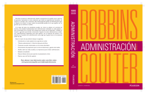 Administración: Robbins y Coulter, 12ª Edición