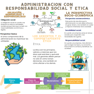 Responsabilidad Social y Ética en la Administración