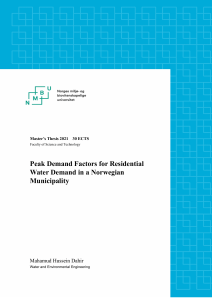 Peak Demand Factors for Residential Water Demand