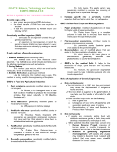 Science, Technology & Society Course Material