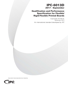 IPC-6013D: Flexible/Rigid-Flexible Printed Board Specification