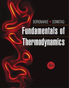 Fundamentals of Thermodynamics Textbook