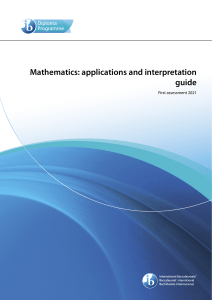 Mathematics Applications & Interpretation Guide