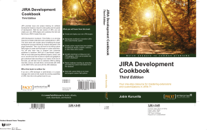 JIRA Development Cookbook: Third Edition