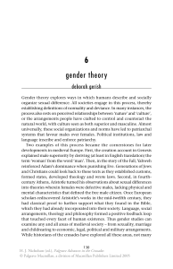 Gender Theory: Social Construction & Historical Roots