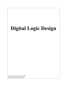 Digital Logic Design Textbook