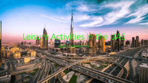 Leisure Activities in UAE: A Guide