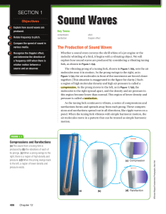 Sound Waves: Production, Frequency, Speed & Doppler Effect