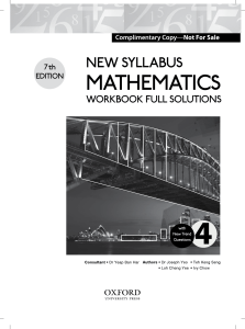 Libro de Trabajo de Matemáticas: Desigualdades y Conjuntos