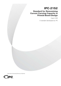 IPC-2152 Standard for Printed Board Current Capacity