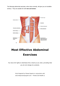 Effective Abdominal Exercises Guide