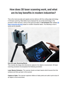 3D Laser Scanning: How It Works & Benefits