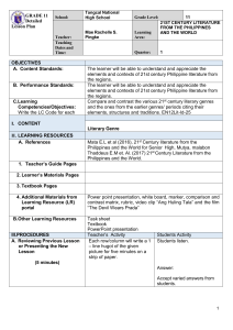 21st Century Literature Lesson Plan: Genres & Analysis