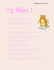 Lista celów: 75 Slay! do 24 czerwca 2024