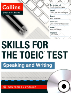 TOEIC Speaking & Writing Skills Coursebook