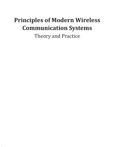 Modern Wireless Communication Systems Textbook