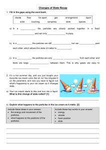 Changes of State Worksheet