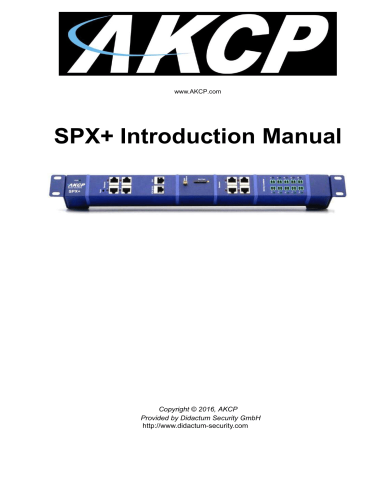 SPX+ Introduction Manual
