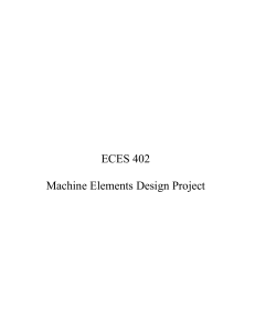 Gearbox Design Project: Machine Elements Analysis