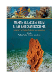 Marine Molecules from Algae & Cyanobacteria