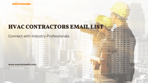 HVAC Contractors Email List: Connect with Professionals