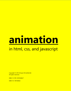 Animation in HTML, CSS, and JavaScript