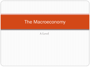 Macroeconomics: Aggregate Demand, Growth, Trade Cycles