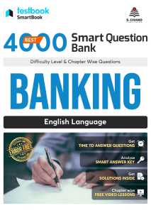 Banking English Language Question Bank