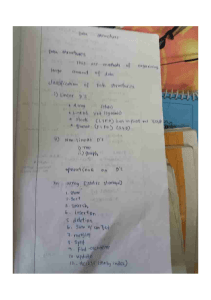 Data Structures Notes: Linear & Non-Linear Types, Array Operations