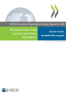 Financial Crises: Past Lessons & Policy Implications