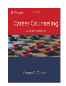 Career Counseling: A Holistic Approach, 9th Edition