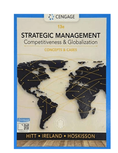 Strategic Management: Competitiveness & Globalization