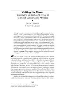 Creativity, Coping, and PTSD in Dancers and Athletes