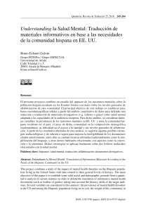 Salud Mental y Traducción para Hispanos en EE. UU.