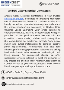 Andrew Casey Electrical Contractors - Dayton Electrician