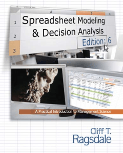 Spreadsheet Modeling & Decision Analysis Textbook